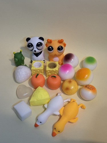 Mixed squishy toys bundle - 15,