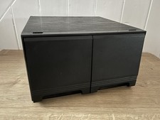 Wooden CD Storage Box Black