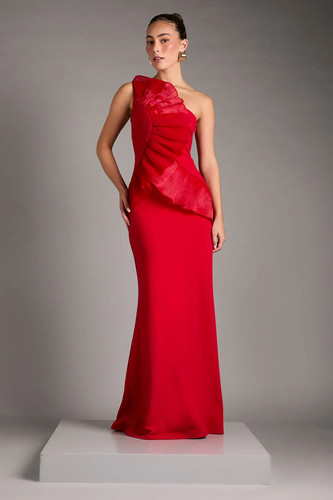 Coast red maxi dress womens - red,