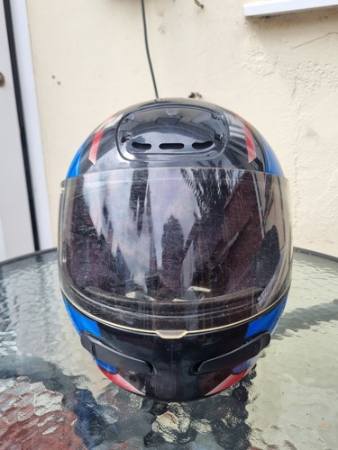 Nolan red blue full face