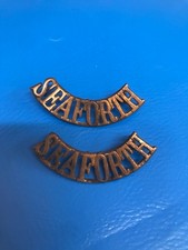 ORIGINAL  TWO  SEAFORTH SHOULDER TITLE