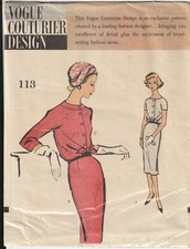 1950's RARE Vogue Couturier
