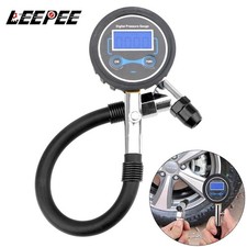 Perfect Digital LCD Tyre Tire Air Pump Pressure Gauge Tester 200PSI Compressor