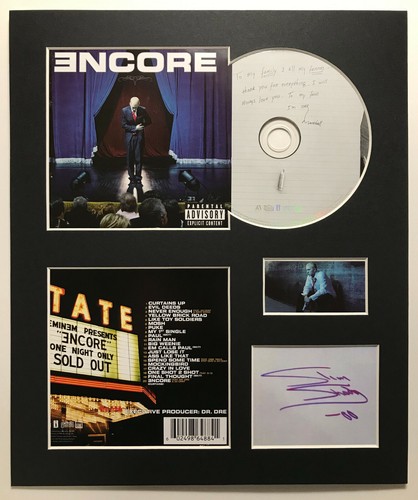 Eminem signed autographed - autographed,