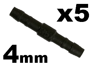 4mm straight in line - 1/8", in-line