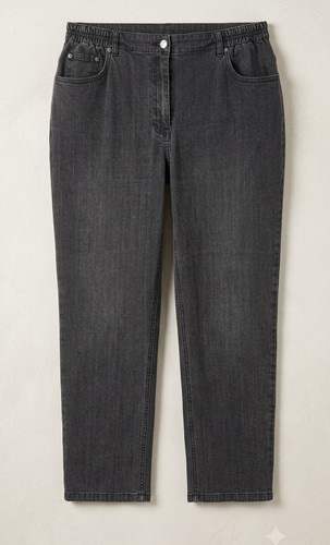 Damart grey stretch jeans side - stretch,