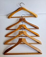 Lot vintage wooden coat - of,