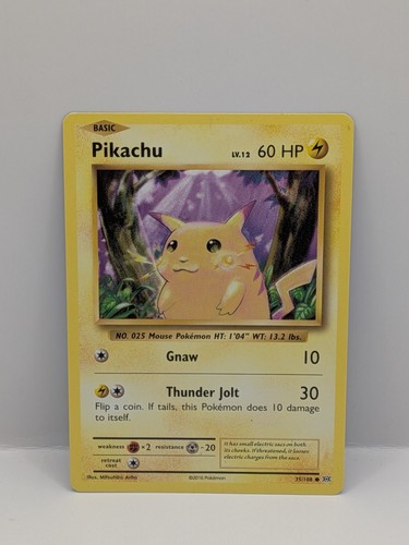 Pikachu non holo evolutions - |,