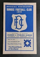 DUNDEE F.C v STIRLING ALBION -