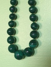 vintage Malachite graduated