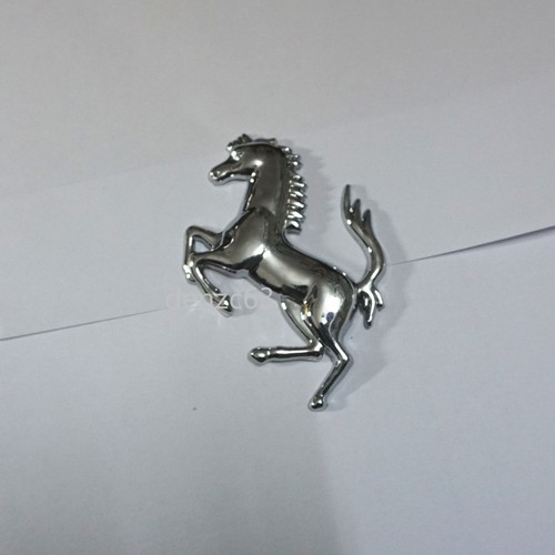 Horse right silver chrome - right,