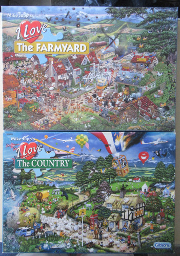 1000 piece gibsons jigsaws - x,
