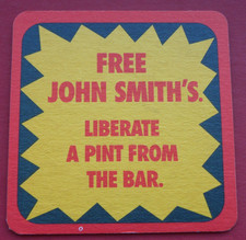 John Smiths Beer Mat