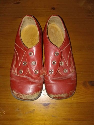 Vintage kids shoes red - kids,