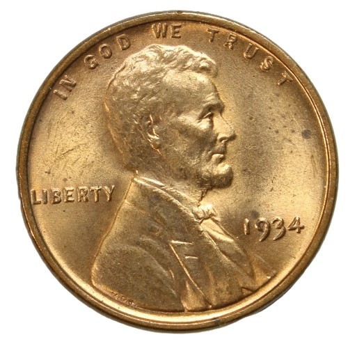 1934 lincoln cent - lincoln, cent-