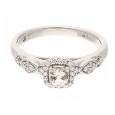 18Carat White Gold Morganite
