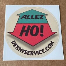 Derny Service Sticker - Allez Ho! (80mm diameter)