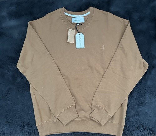 Brown french terry - terry, crewneck