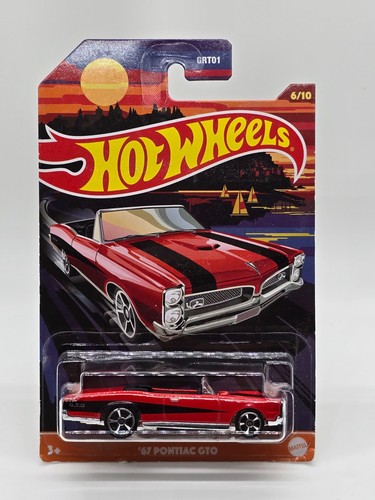 Hot wheels pontiac gto - gto, red