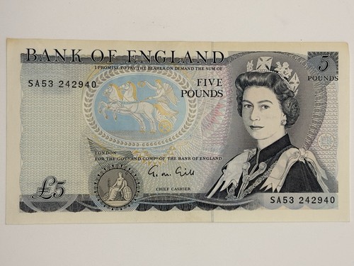 Bank england five pound - england, £5