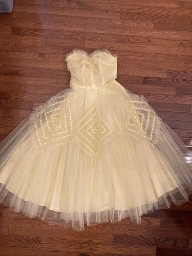 Vintage 1950 satin - vintage,