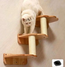 3-Level Cat Wall Steps –
