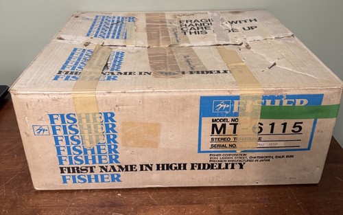 Vintage fisher 6115 record - vintage, mt-6115