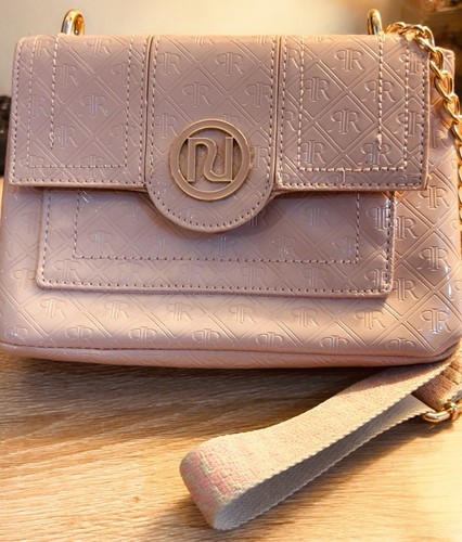 River island mink pink handbag - river,