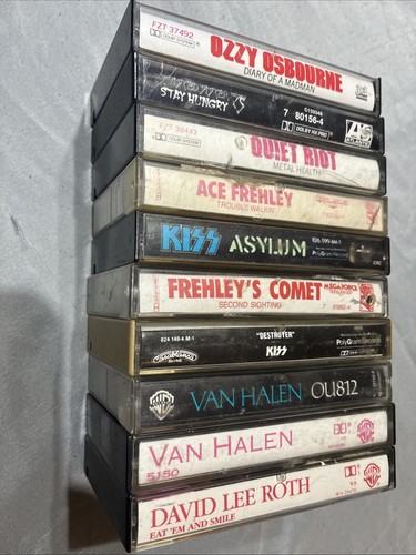 Hair metal cassette - 80’s,