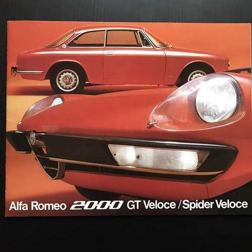 Alfa romeo spider - 2000, veloce