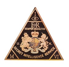 Mi6 pin secret intelligence - mi6,