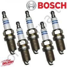 5 Bosch Spark Plugs 242236528