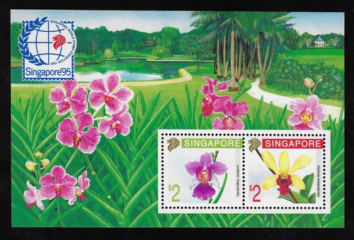 Singapore 1991 orchids - singapore, 1st