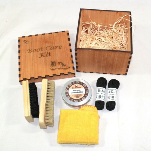 Boot care kit engraved - kit, box