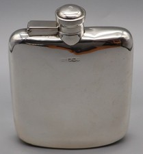 Large sterling silver hip - large,