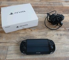 Sony PCH-1003 PlayStation Vita Slim Black Handheld Console w/ Charger & Box EB