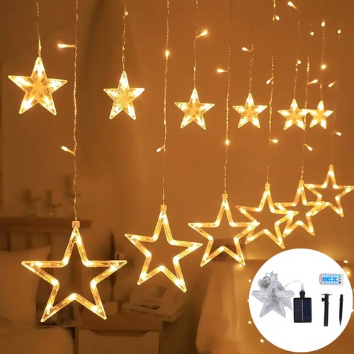 Solar led star fairy - star, string