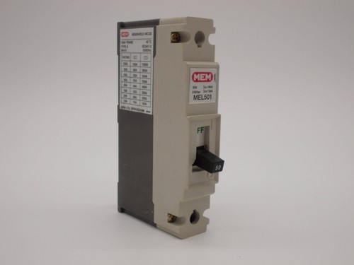 Mem mccb amp single pole - mccb,