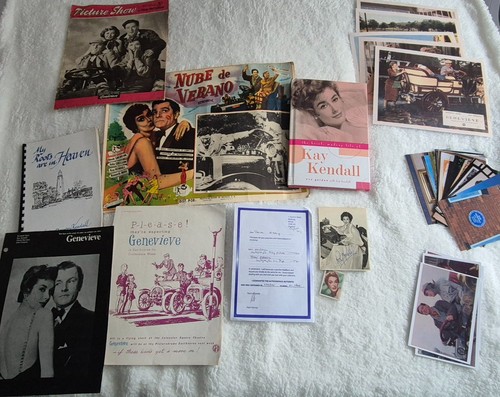 Kay kendall genevieve signed - kendall,