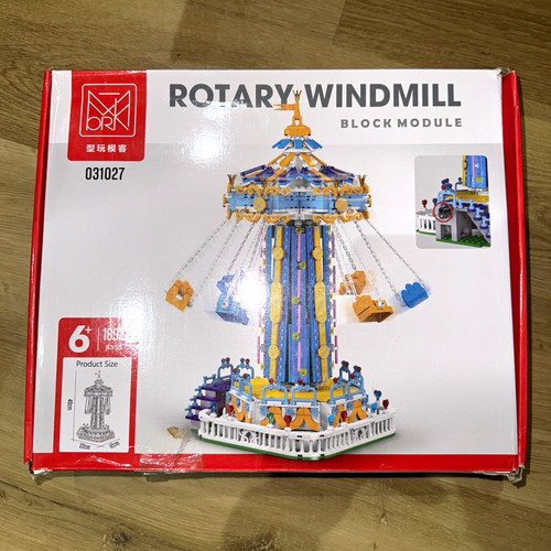 Rotary windmill building - rotary,