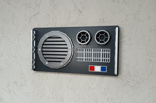 Sci control panel wall - control,