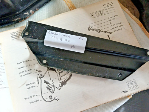 Alfa romeo gearbox dust shield - romeo,