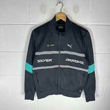 Puma Mercedes Jacket Mens Small Black Petronas Motorsport Formula One AMG Racing