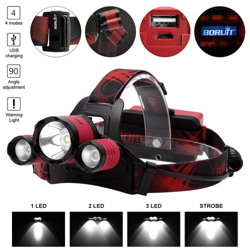 Boruit led flashlight lamp - boruit,