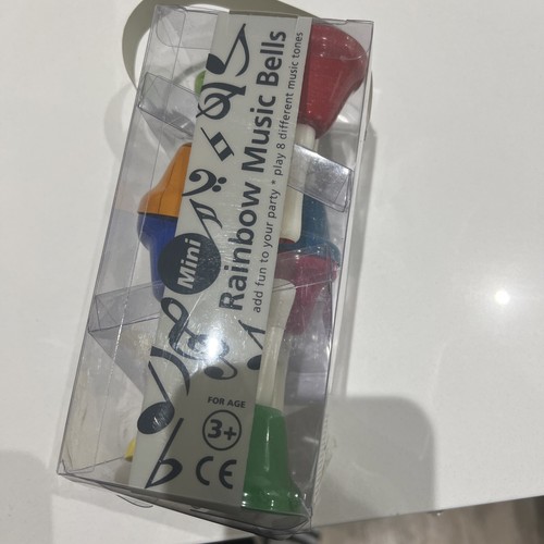 Set rainbow music bells - set, 8