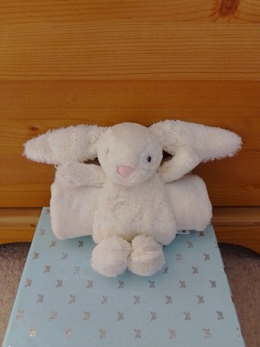 Jellycat white bashful - white, bunny