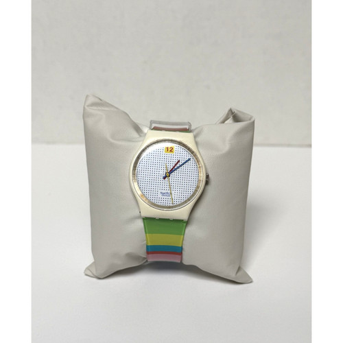 Vintage 1985 swatch - 1985, 'dotted
