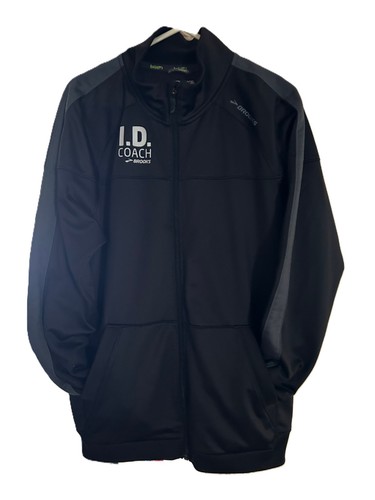Brooks tracksuit top black - black, /