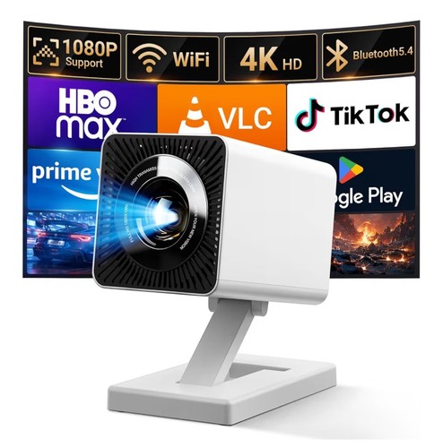 Projector screen with wifi - with,