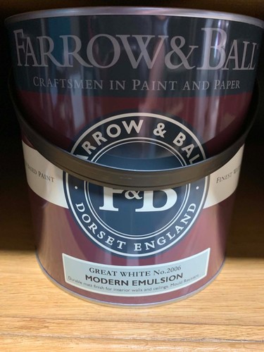 Farrow and ball - white, no